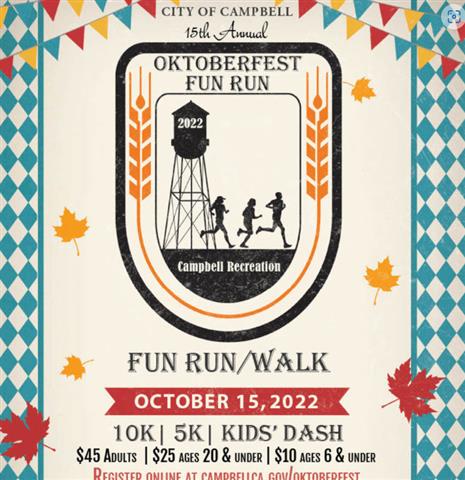 Campbell Oktoberfest Fun Run