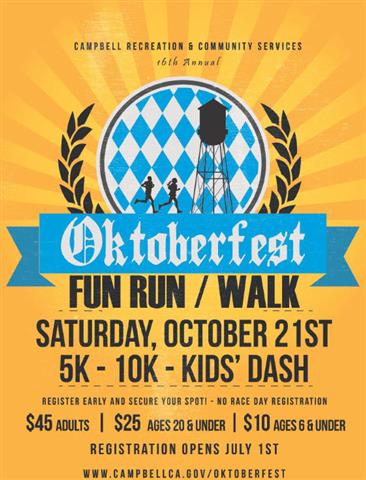 Campbell Oktoberfest Fun Run